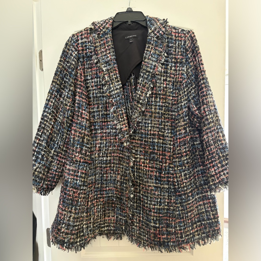 Lane Bryant Multicolor Blazer